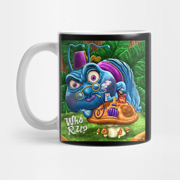 Alice in Wonderland caterpillar by Motzart